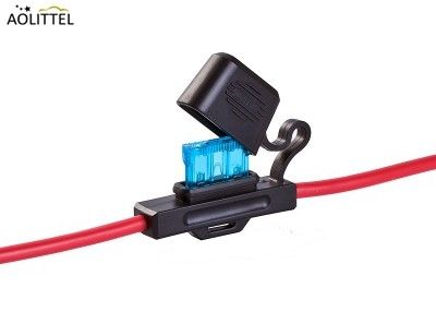 ποιότητας  Custom Made Automotive In-Line Splash-waterproof Auto Fuse Holder 9012 For ATS ATO Fuse 1A~30A εργοστάσιο