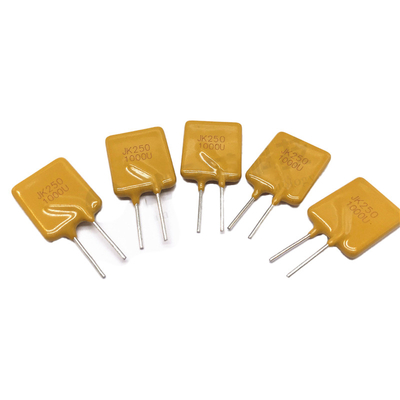 Αμόλυβδη Polyfuse 0.02A επανατοποθετήσιμη θρυαλλίδα PPTC με τη μέγιστη τάση 250V
