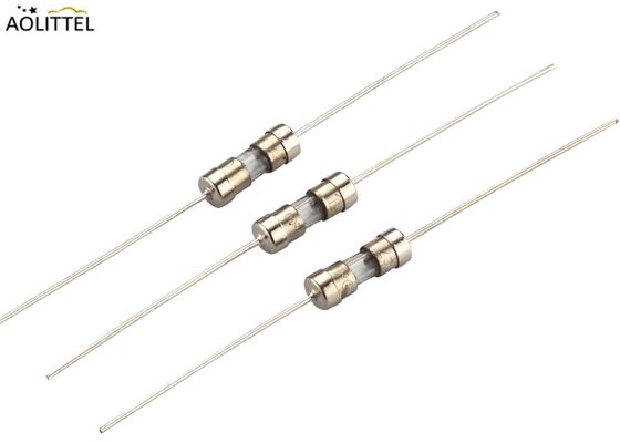 3.6x10mm αξονική μολυβδούχος χρονικής καθυστέρησης κασετών θρυαλλίδα 100mA-24A 250V σωλήνων γυαλιού τύπων μικροσκοπική με UL CUL