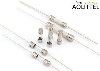 3.6x10mm αξονική μολυβδούχος χρονικής καθυστέρησης κασετών θρυαλλίδα 100mA-24A 250V σωλήνων γυαλιού τύπων μικροσκοπική με UL CUL
