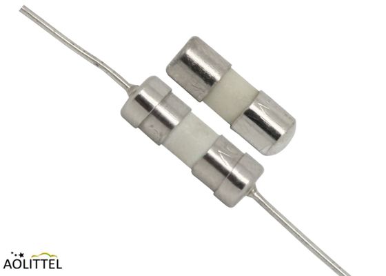 Ισοδύναμο PCB ή THT Schurter SPT που τοποθετεί 3.6x10mm την αργή χτυπήματος θρυαλλίδα 125V 100mA-12A σωλήνων κασετών κεραμική