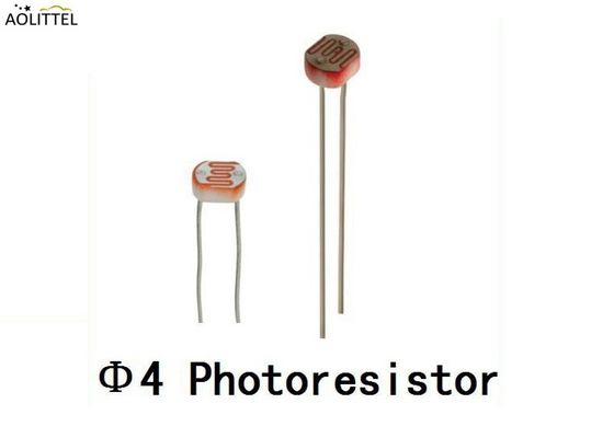 Photoresistor φωτοκυττάρων των CD 4mm Dia φωτοαγώγιμος ελαφρύς αισθητήρας 540nm για την έκθεση καμερών