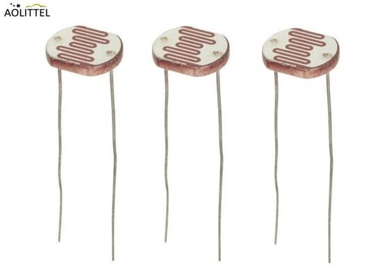 Εποξικό ντυμένο φωτοκύτταρο 11mm Photoresistor διαμέτρων ελαφρύς αισθητήρας GM11528 με την ελαφριά αντίσταση 10-20 KOhm