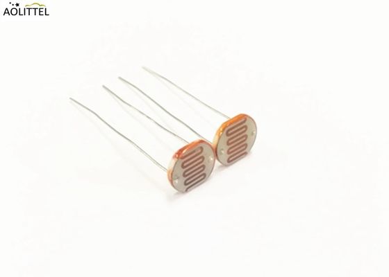 Εποξικό ντυμένο φωτοκύτταρο 11mm Photoresistor διαμέτρων ελαφρύς αισθητήρας GM11528 με την ελαφριά αντίσταση 10-20 KOhm