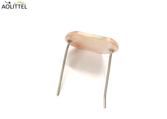 Photoresistor 25mm κεραμικό Pacakge φωτοαγώγιμο LDR 25528 αντιστατών κυττάρων ελαφρύ εξαρτώμενο με την ελαφριά αντίσταση 10-20K