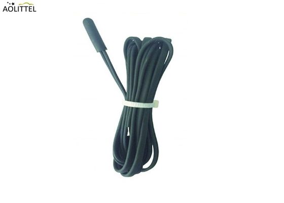 Έγχυση 6x15mm αισθητήρας 10KΩ±1% B2550=3950±1% IP68 TPE θερμοκρασίας μικροϋπολογιστών NTC με το επίπεδο καλώδιο τύπων AWG26# Β 2 μέτρο