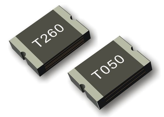 Οι συμπαγείς σειρές 1812 ίχνος 4.6x3.2mm σχεδίου MSMD επιφάνεια 4532 SMT τοποθετούν PTC την επανατοποθετήσιμη θρυαλλίδα 6-60VDC 0.1-3A