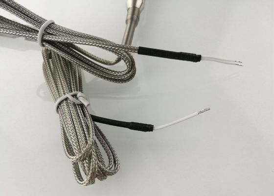 BBQ FireBoard ασφαλής αισθητήρας 100K θερμοκρασίας μικροϋπολογιστών Ε&amp;ΤΑ θερμικών αντιστάσεων σκοινιού ανοξείδωτου ελέγχων 350C τροφίμων κρέατος θερμομέτρων