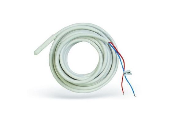 PVC Overmolded μακρινός δωματίων έλεγχος 10KΩ 3950K 6.5x25mm αισθητήρων θερμοκρασίας μικροϋπολογιστών Undefloor καλωδίων θέρμανσης θερμοστατών θερμαίνοντας