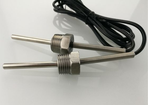 Temp νερού μέτρηση 1/2» NPT νήμα 50mm αισθητήρας 10K θερμοκρασίας μικροϋπολογιστών τύπων βιδών με το 1m προστατευμένο καλώδιο UL2464 22AWG