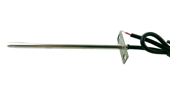 Ο αισθητήρας 10K 3380 600mm θερμοκρασίας μικροϋπολογιστών αγωγών ψυγείων με τη φλάντζα ανοξείδωτου τοποθετεί για τον κεντρικό κλιματισμό