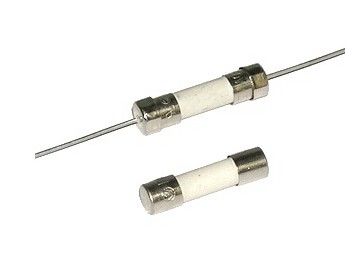 Υψηλή σπάζοντας ικανότητα 5x20mm Ferrule αργή χτυπήματος σύνδεση 4A 125VAC θρυαλλίδων σωλήνων χρονικής καθυστέρησης κεραμική για τα άσπρα αγαθά