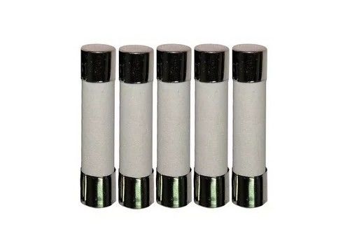 Η υψηλή σπάζοντας ικανότητα 6.35x32mm κυλινδρική κεραμική σύνδεση 10A 250V 6x30mm θρυαλλίδων σωλήνων χρονικής καθυστέρησης επιβραδύνει το χτύπημα για το φωτισμό