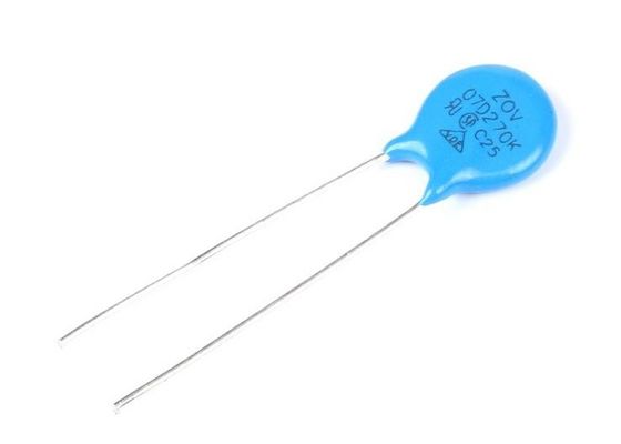 Τυποποιημένη σειρά 7mm δίσκος 07D271K 271 Δ Varistor μεταλλικών οξειδίων οξειδίων ψευδάργυρου 270V 175VAC 225VDC εξαρτώμενος αντιστάτης τάσης