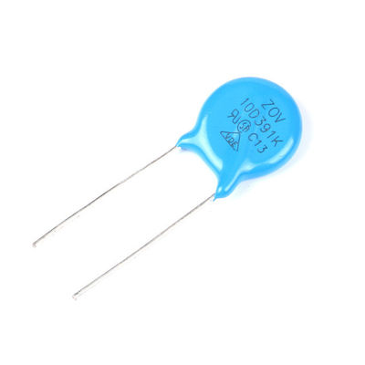 Τελωνείο αριθμός 85334090 Varistor μεταλλικών οξειδίων TV του CNR φραγμός 10D391K με την πίσσα 7.5mm 10mm 250VAC 320VDC για την παροχή ηλεκτρικού ρεύματος