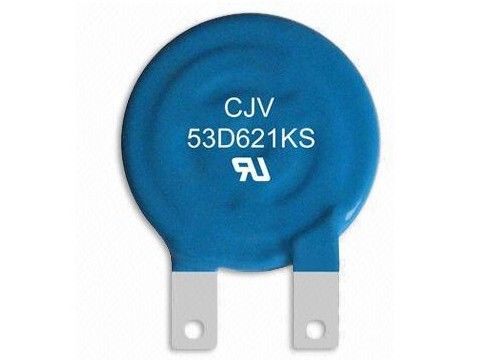 2Pin 53mm ενιαίος Varistor μεταλλικών οξειδίων δίσκων VDR MOV φραγμός 53D271K 270V 10% 70KA για Overvoltage UPS την προστασία