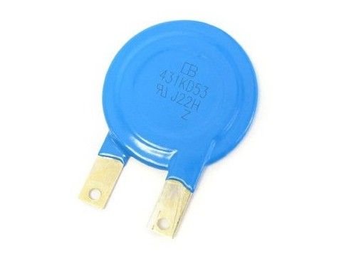 2Pin 53mm ενιαίος Varistor μεταλλικών οξειδίων δίσκων VDR MOV φραγμός 53D271K 270V 10% 70KA για Overvoltage UPS την προστασία