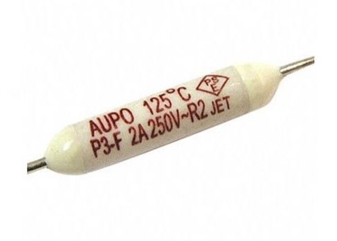 Aupo p3-φ Pico Subminiature αξονικός μολυβδούχος διακοπών 125C 250V 2A θρυαλλίδων TF σβόλων κεραμικός θερμικός για το κλιματιστικό μηχάνημα