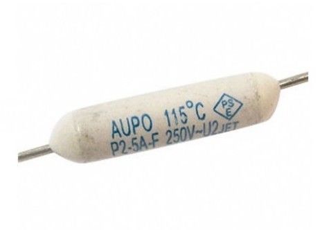 Anti-surge θερμοκρασία-ευαίσθητο διακοπή 115C 250V 5A p2-5a-φ χρονικών θερμική θρυαλλίδων TF για τις συσκευές μαγειρέματος