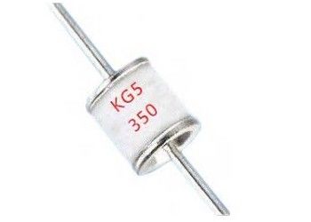 Σπινθήρας Gap 350V 15% 6x5.5mm μετατροπής KG5 2R350L αξονικός μολυβδούχος GDT εκφόρτισης αερίου σωλήνας