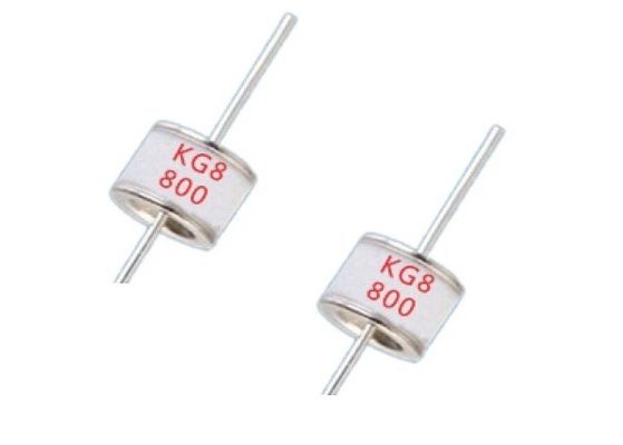 KG8 η σειρά GDT 8x6mm ανάφλεξη 2 ηλεκτροδίων μετατροπής σπινθήρων χασμάτων 110V-800V ανασχετικών μέσων κύματος ΈΚΡΥΨΕ τους λαμπτήρες