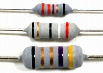 αντιστάτης 0.1OHM-1KOHM ταινιών μετάλλων 0.25W 0.5W 0.6W 1W 2W 3W γρήγορα πυρίμαχος τηκτός
