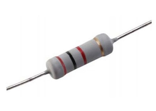 Μικρογραφημένος αντιστάτης 470R 5W 700V 470 ωμ 2485 ταινιών μεταλλικών οξειδίων MOF άφλεκτος γκρίζο
