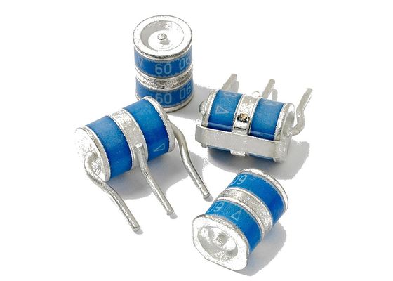 11.5mmx7.5mm ταξινομημένο εκφόρτισης αερίου GDT SE72-600X 600V 20KA 3PIN σωλήνων για το καλωδιακό μόντεμ