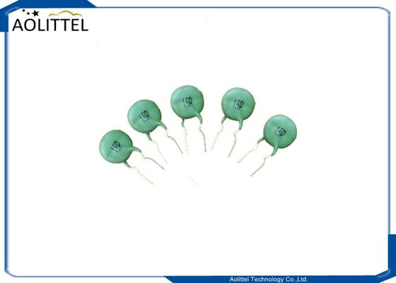 θερμική αντίσταση PTC 15P 15mm πίσσα 5mm 100R θερμικός αντιστάτης 200mA 15mm 120 βαθμού πράσινος για το κύκλωμα εναλλασσόμενου ρεύματος τηλεπικοινωνιών