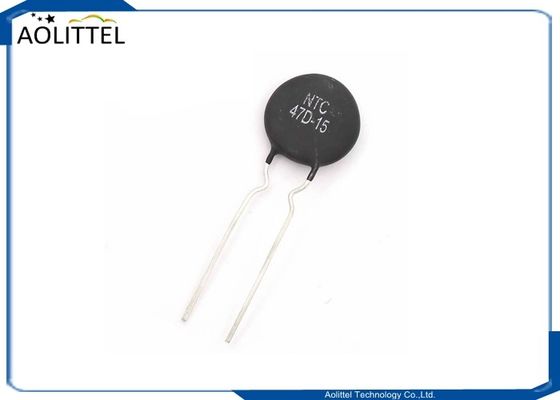Θερμικός αντιστάτης 47Ohm 15mm 3A Current Inrush Limited αντιστατών NTC 47D-15 47D15 θερμικών αντιστάσεων δίσκων NTC