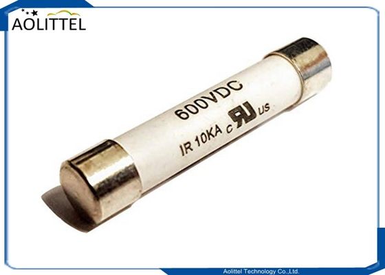 Γρήγορη να ενεργήσει κασετών θρυαλλίδα 6x32mm 3AB 300V 500V 600V 660V 1000V 10A σωλήνων τύπων κεραμική