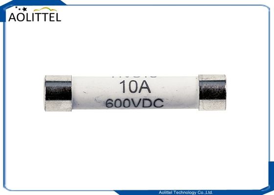 Γρήγορη να ενεργήσει κασετών θρυαλλίδα 6x32mm 3AB 300V 500V 600V 660V 1000V 10A σωλήνων τύπων κεραμική