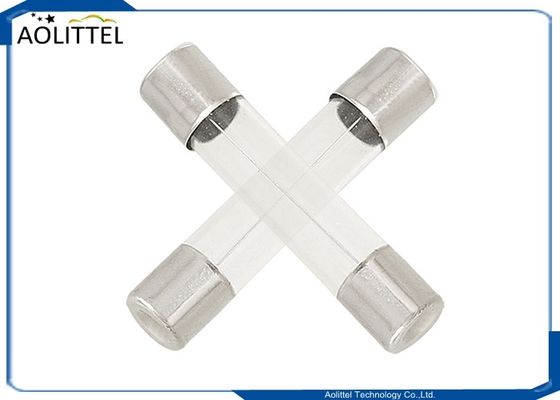 να ενεργήσει 3AB 3AG 6.35x32mm γρήγορα η κασέτα λιώνει τη θρυαλλίδα 6.250MFC1500A σωλήνων γυαλιού εναλλασσόμενου ρεύματος 250V 125V 5A