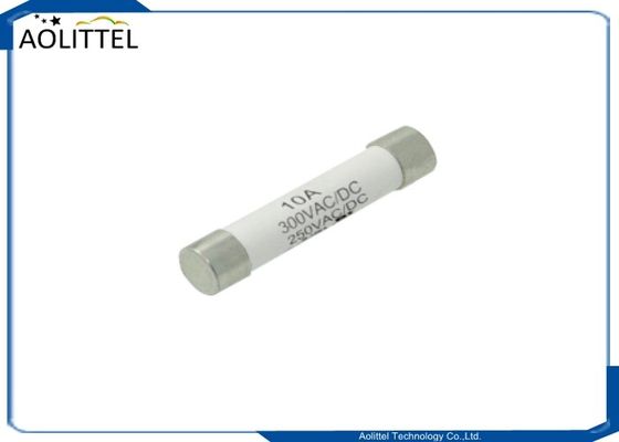 Η υψηλή σπάζοντας ικανότητα 6x32mm γρήγορα να ενεργήσει κεραμικός σωλήνας λιώνει το συνεχές ρεύμα εναλλασσόμενου ρεύματος F10A 250V 300V