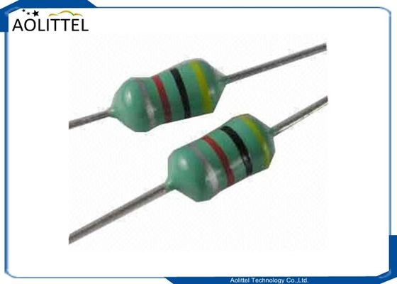 ασύρματη σπείρα φορτιστών 0.22uH 400mA 0.4Ohm 25.2MHZ, εποξικός ντυμένος κώδικας χρώματος πηνίων έμφραξης αξονικός σταθερός 2.8x4.8mm