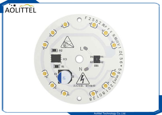 F2552 λύσεις ODM μη Dimmable οδηγών pdfn-8 τοποθετημένων σε κάψα πολυσύνθετων οδηγήσεων υψηλής τάσης γραμμικών σταθερών τρεχουσών